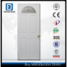 Half Moon Fanlite Glass Four Panel Steel Glass Door